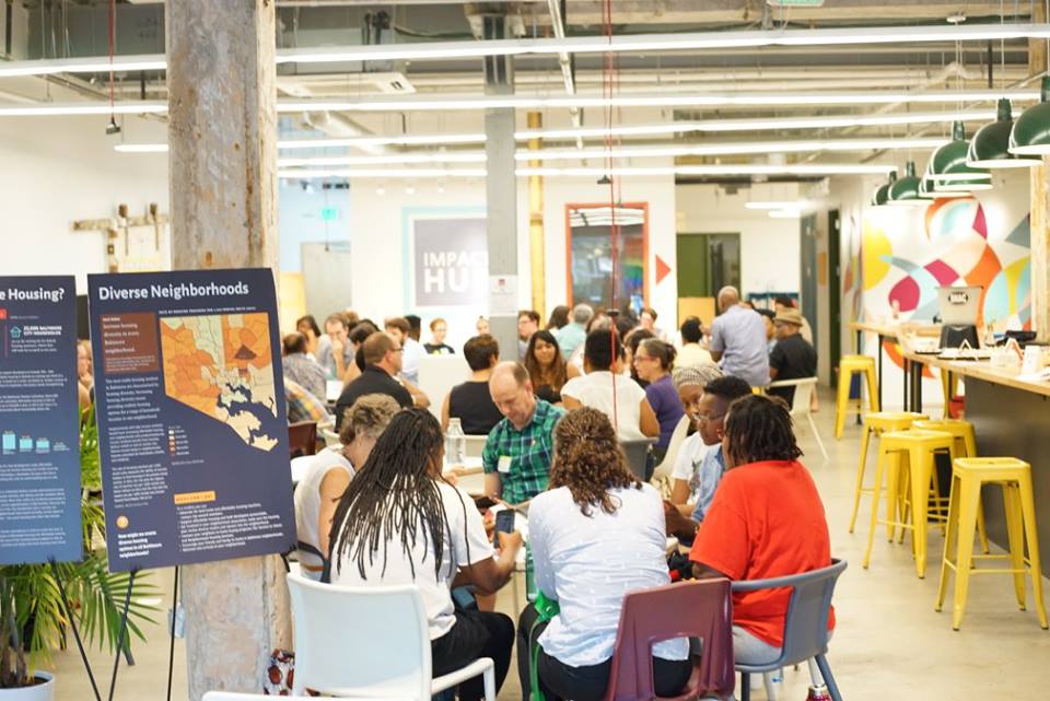 Community members gather to discuss civic engagement topics